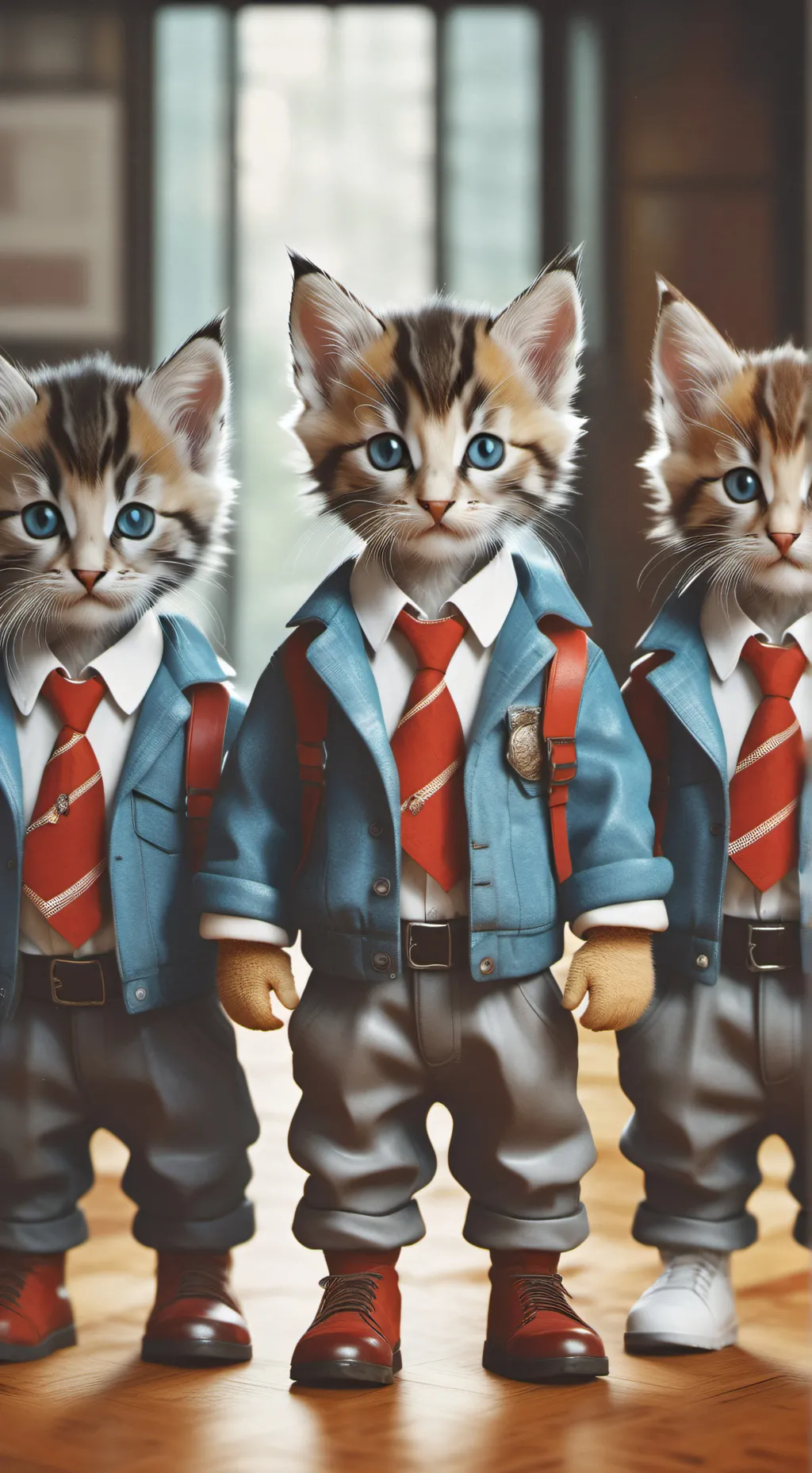 ai character: Bully Kittens background