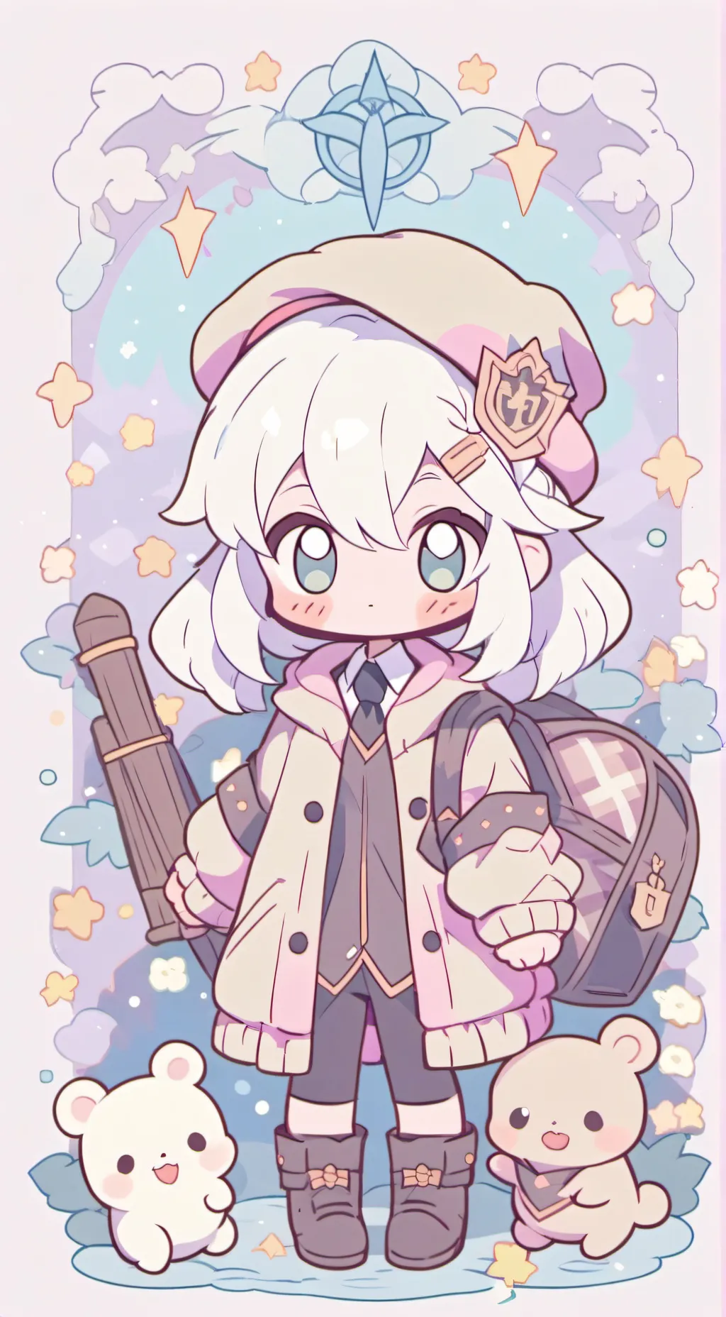 ai character: hogwarts background