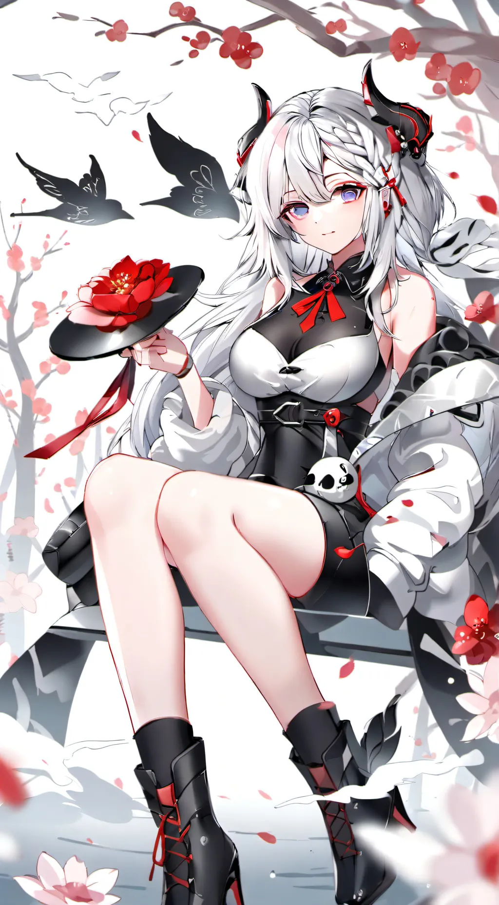 ai character: lilly background