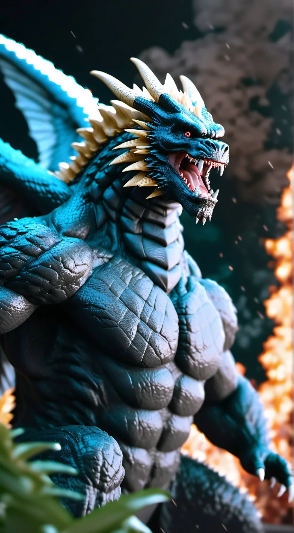 ai character: Monsterverse  background