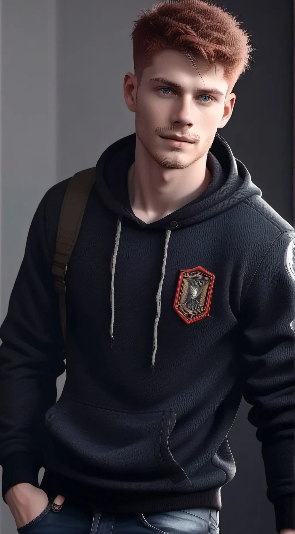 ai character: Clay background