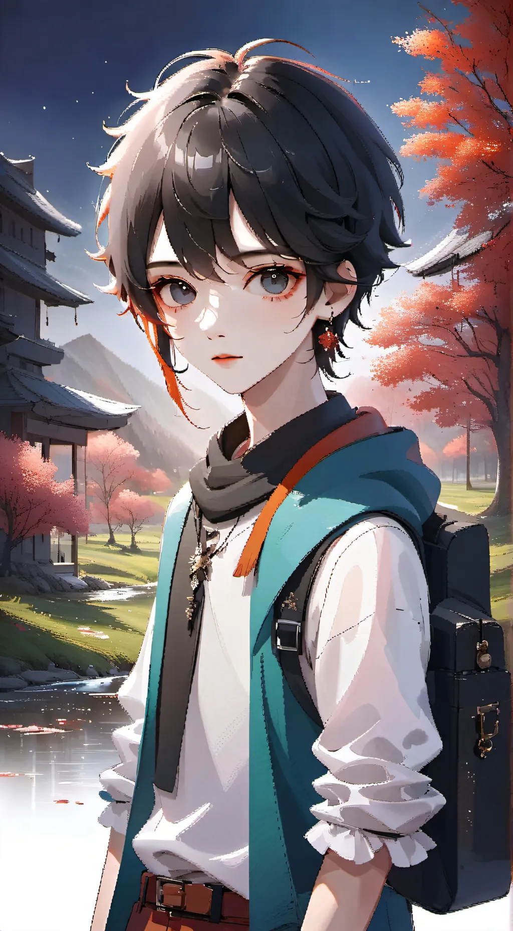 ai character: luca background