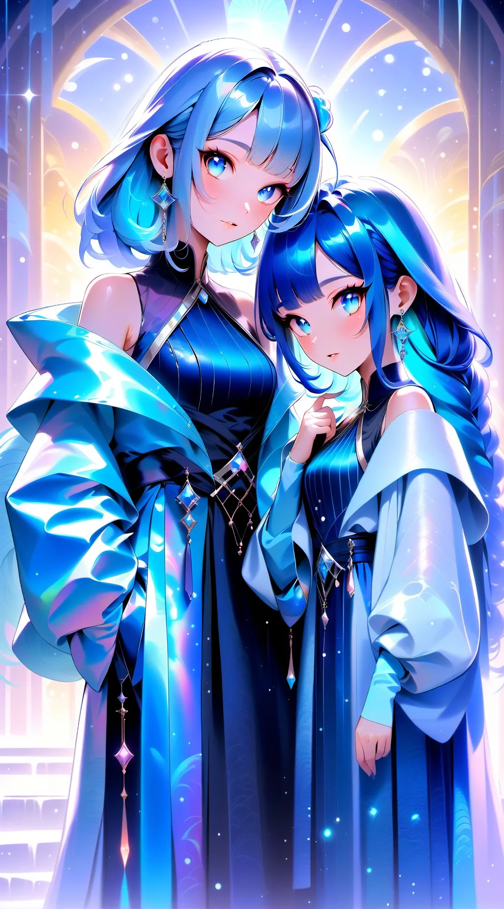 ai character: jule and millo background