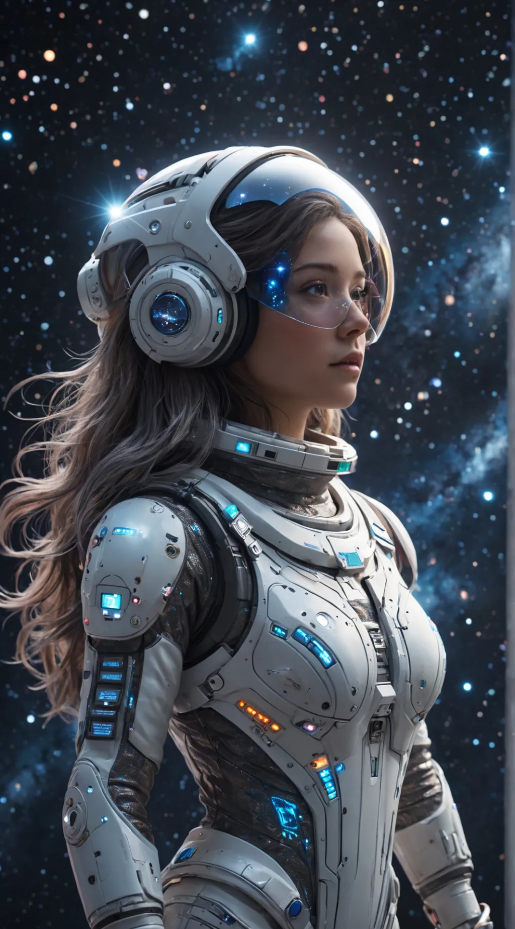 ai character: Aurora background