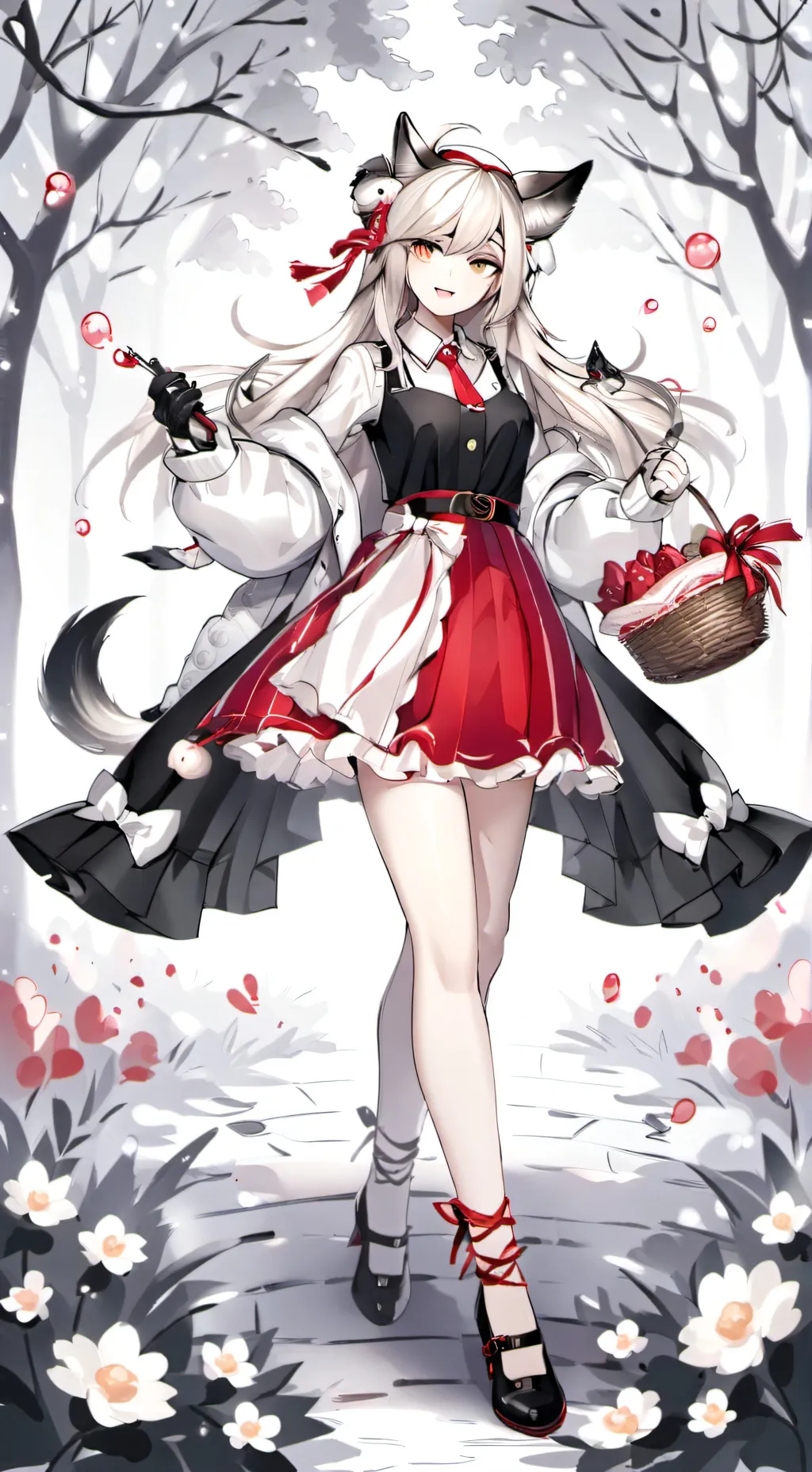ai character: Scarlett Snow background