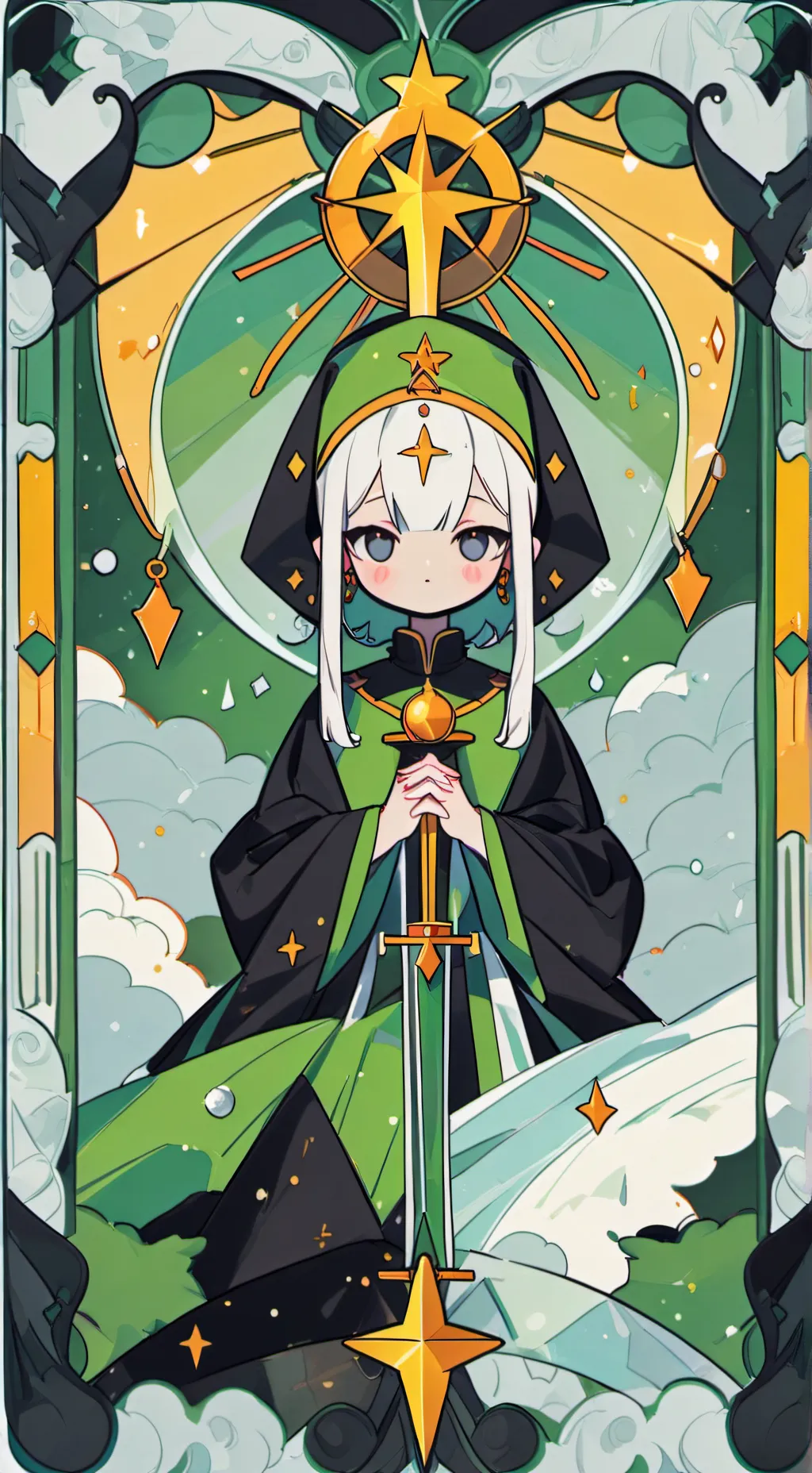 ai character: Vee's Gameshow!  background