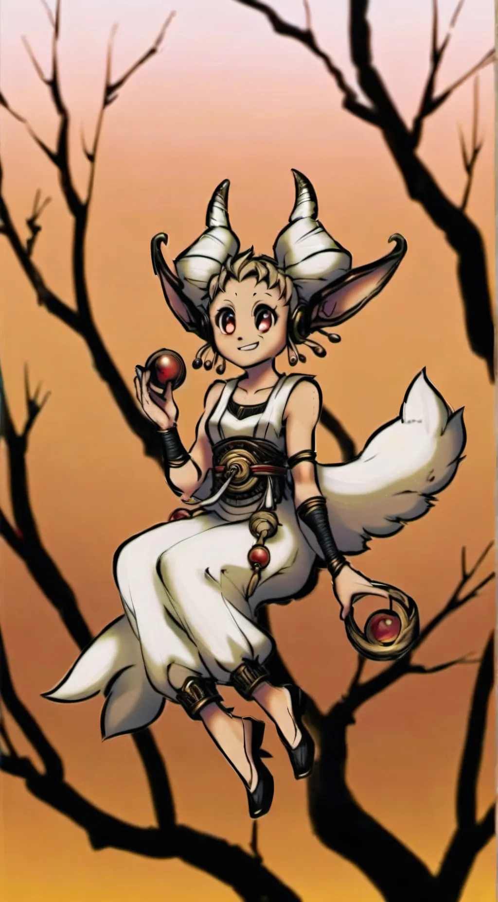 ai character: Eve.  ( Pokémon ) background