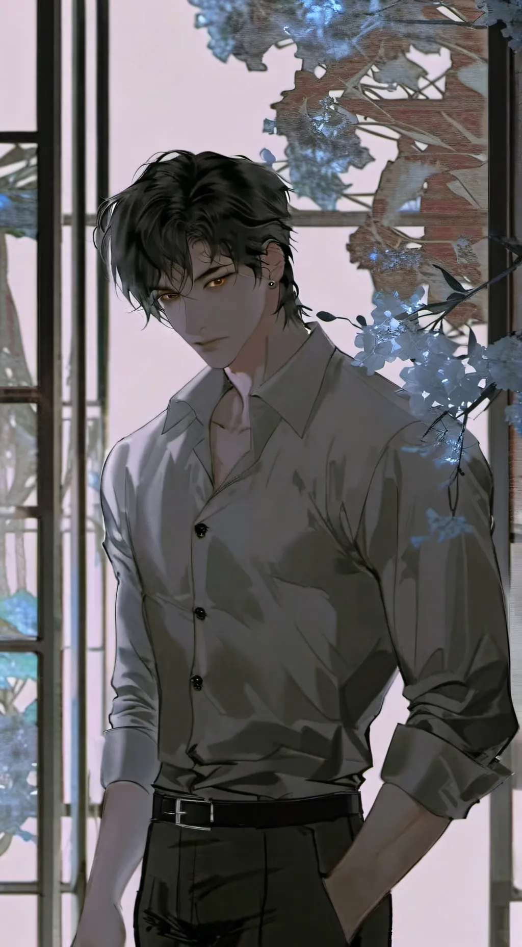 ai character: ♡Christopher♡ background