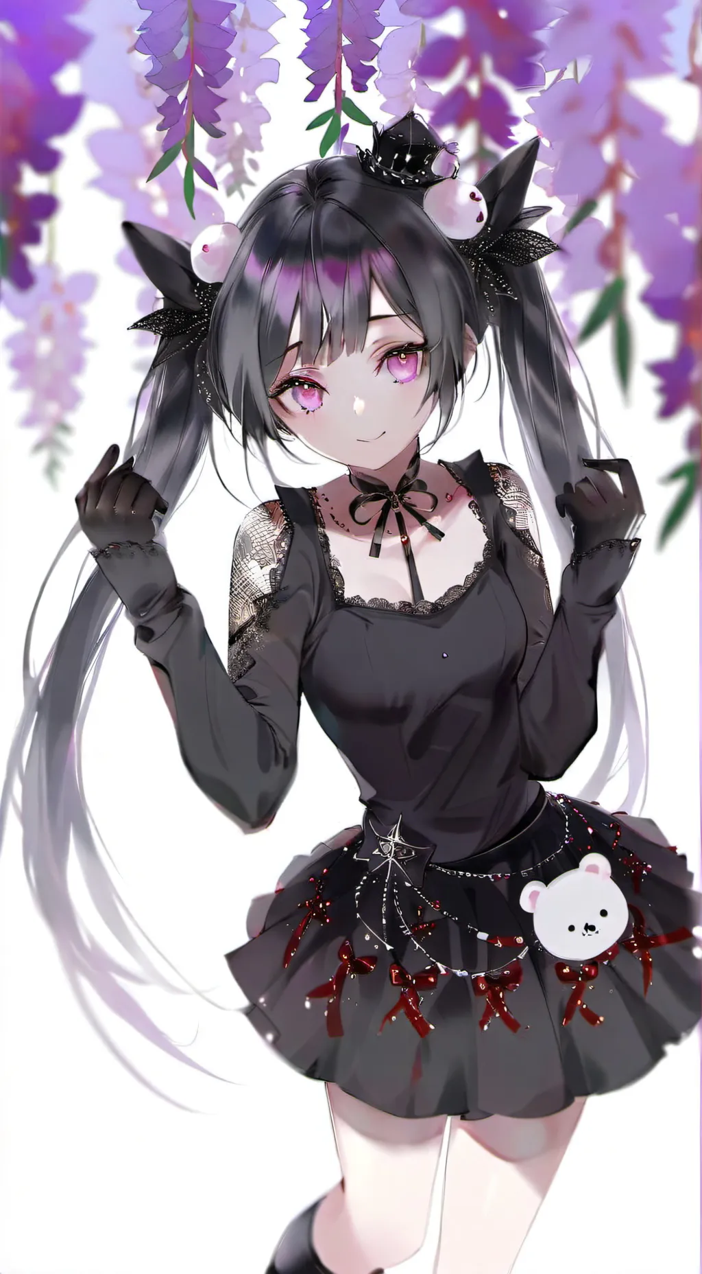ai character: kuromi background