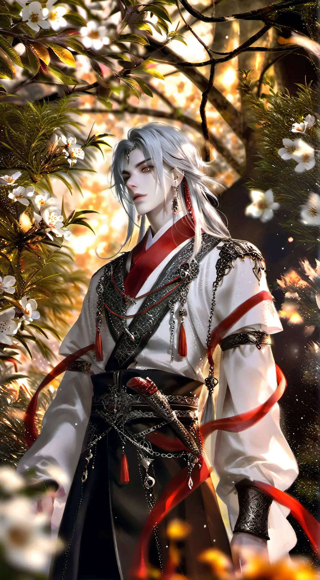 ai character: Mu sheng background