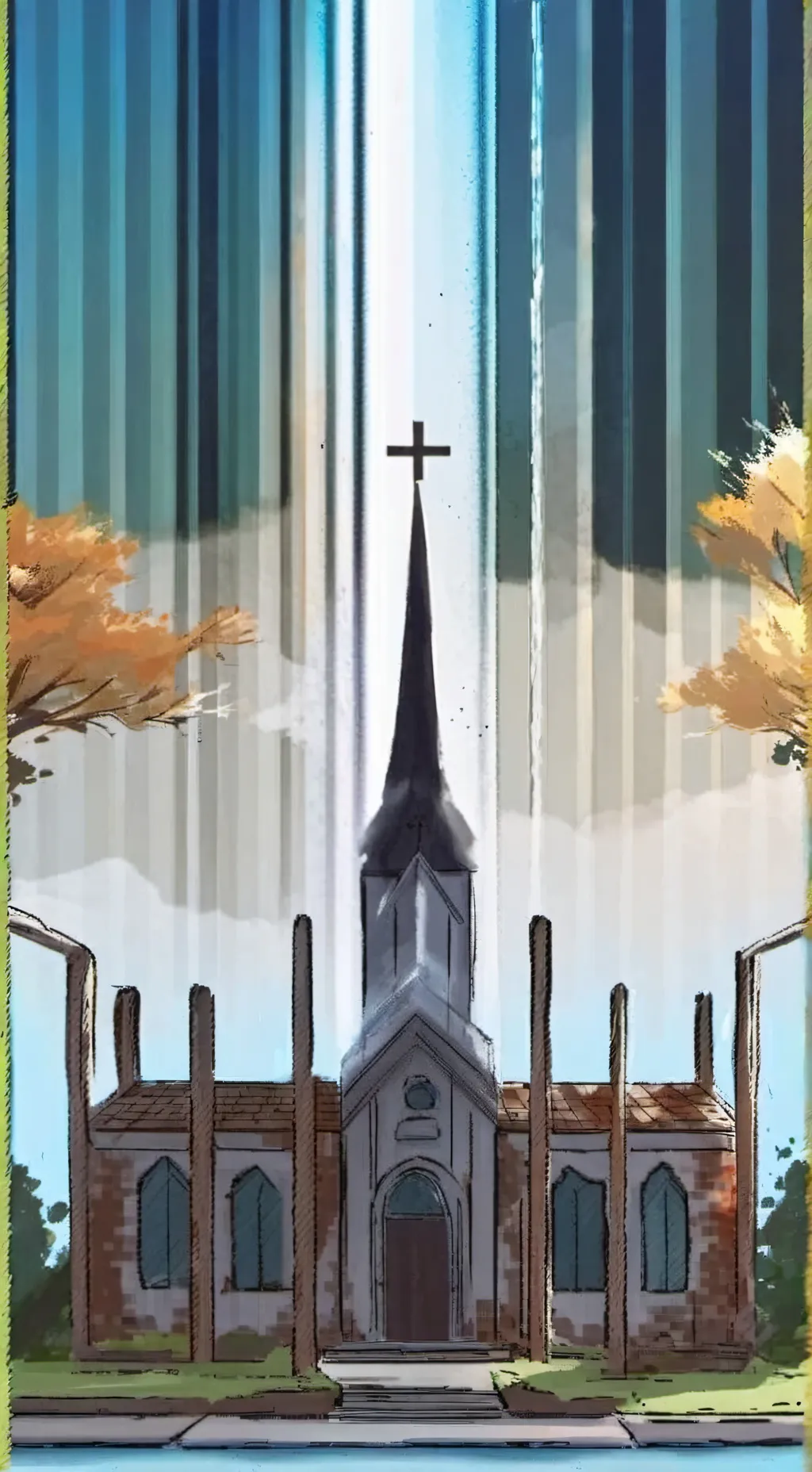 ai character: Church G&B..... background