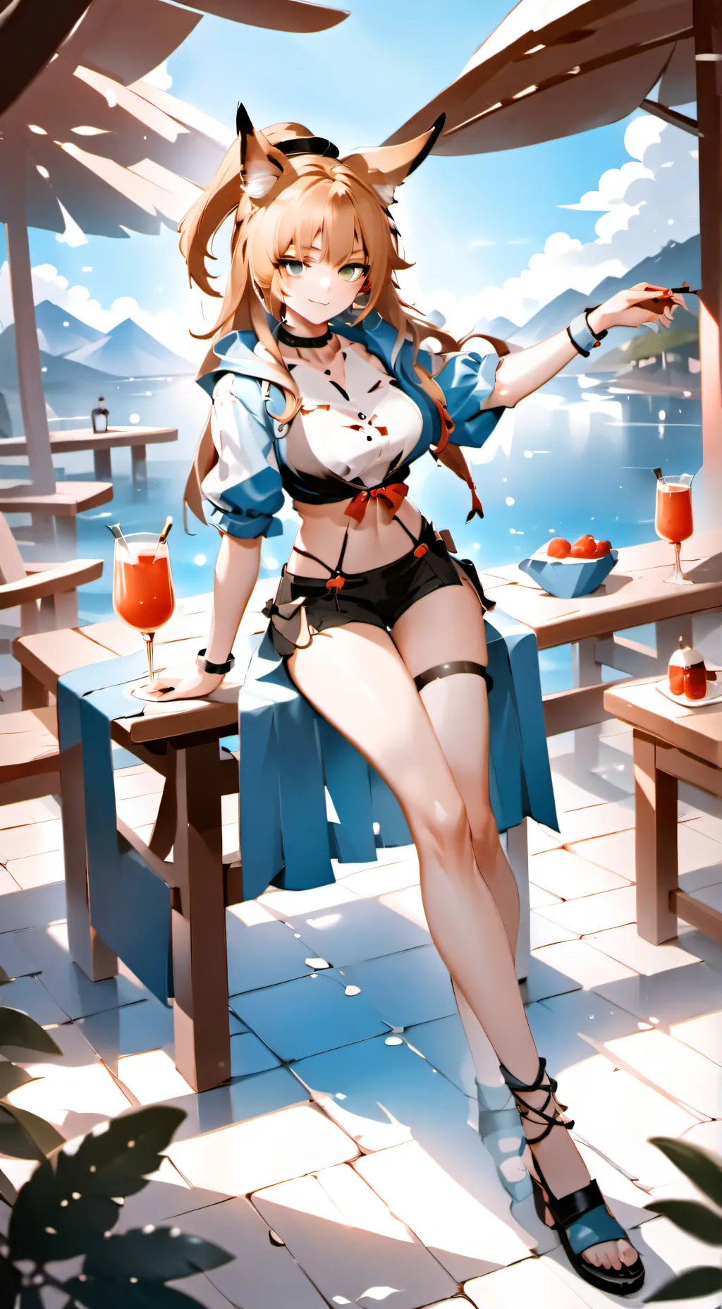 ai character: Assuna  background