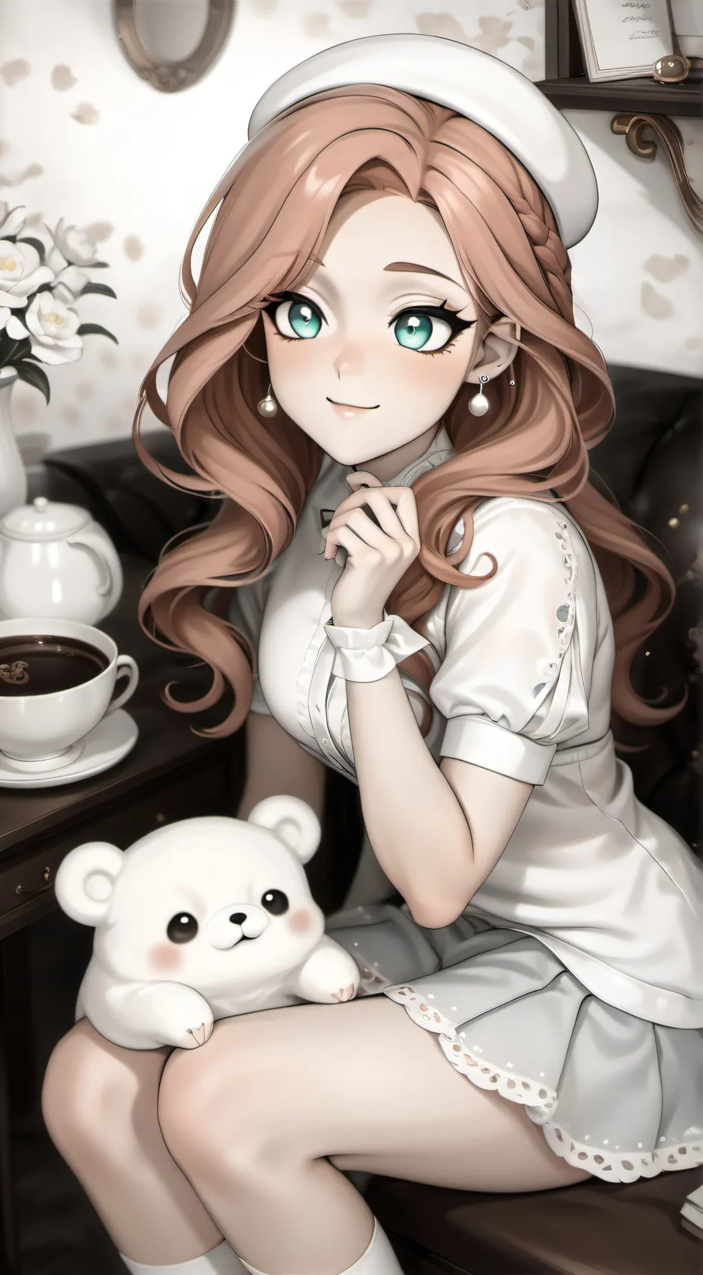 ai character: Treasure background