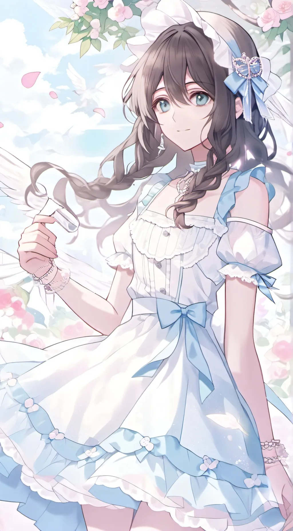 ai character: ￼ Sara  background