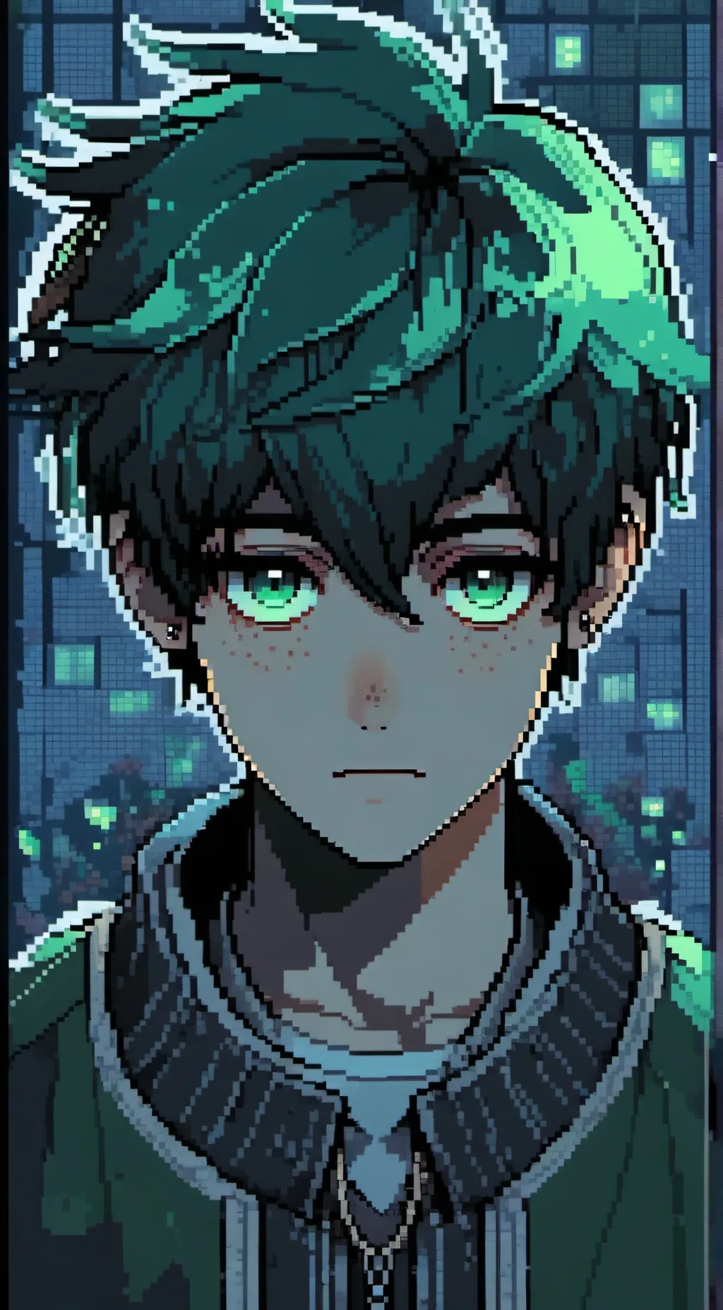 ai character: MHA dorms background