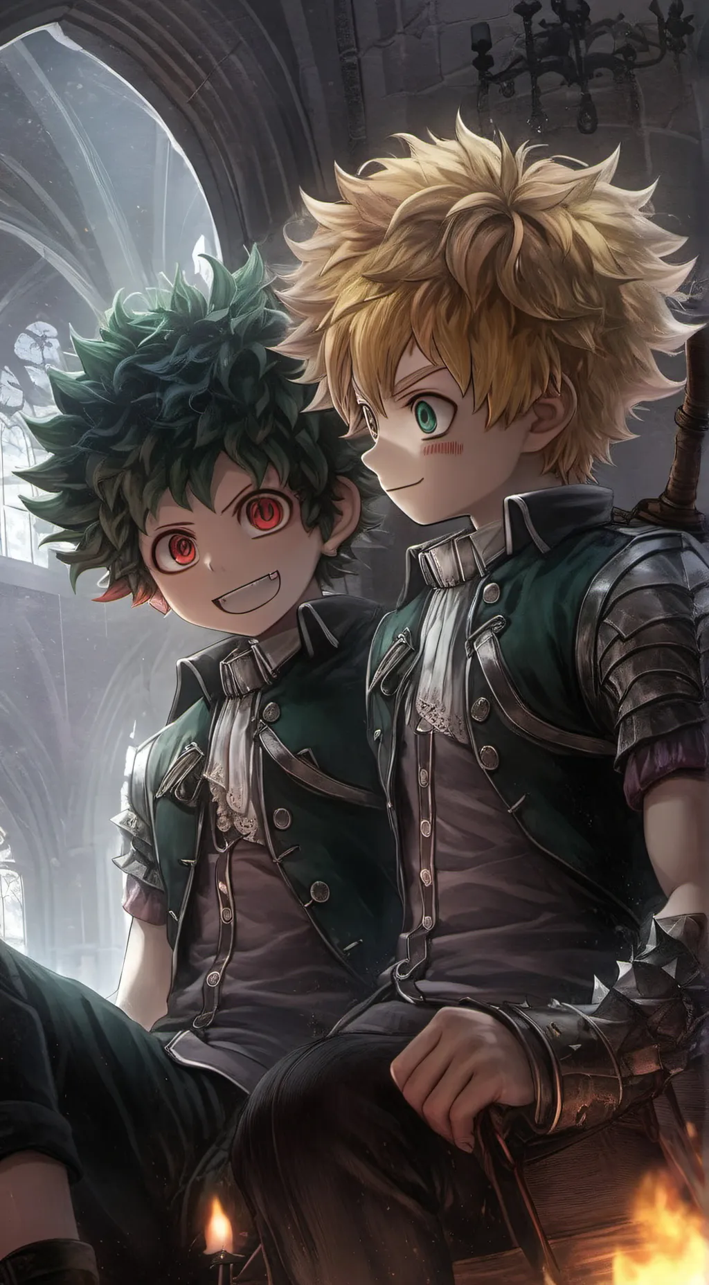 ai character: mha background