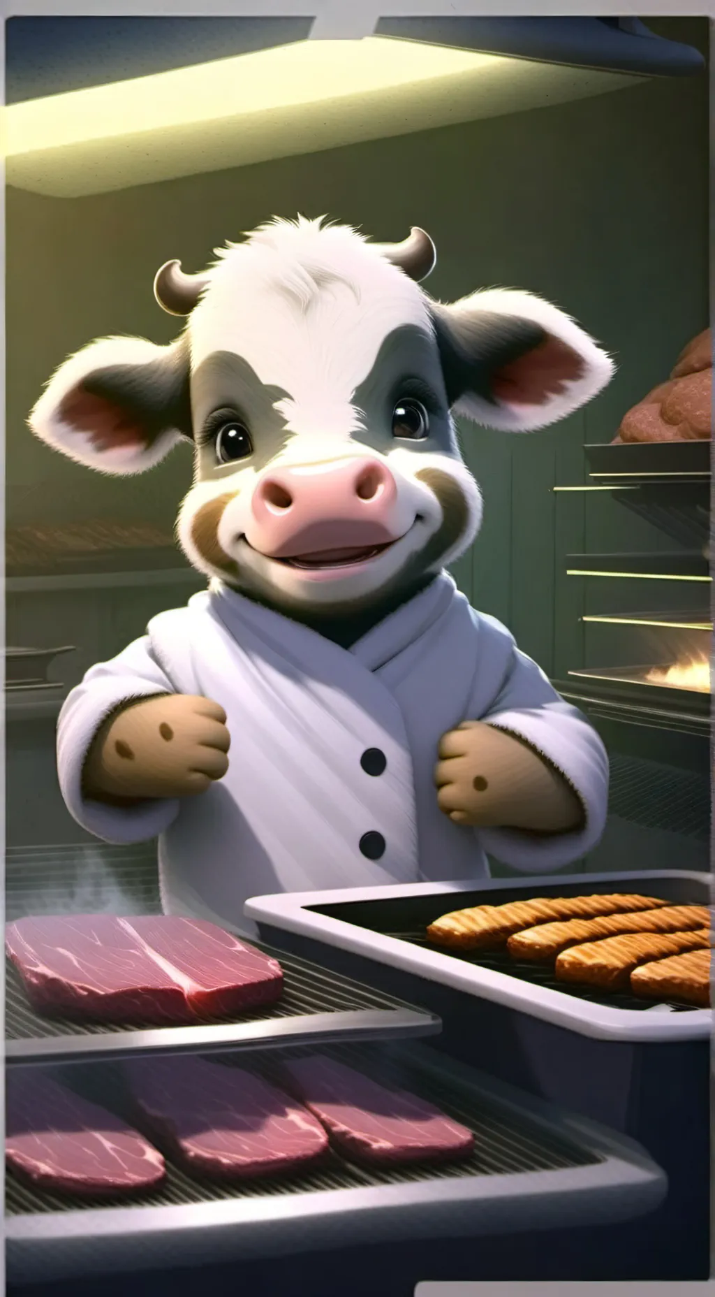 ai character: Steakchop the Chef background