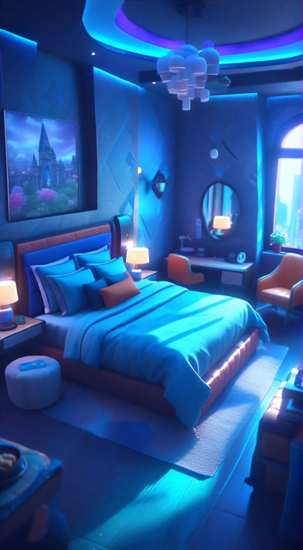 ai character: mm2 sleepover background