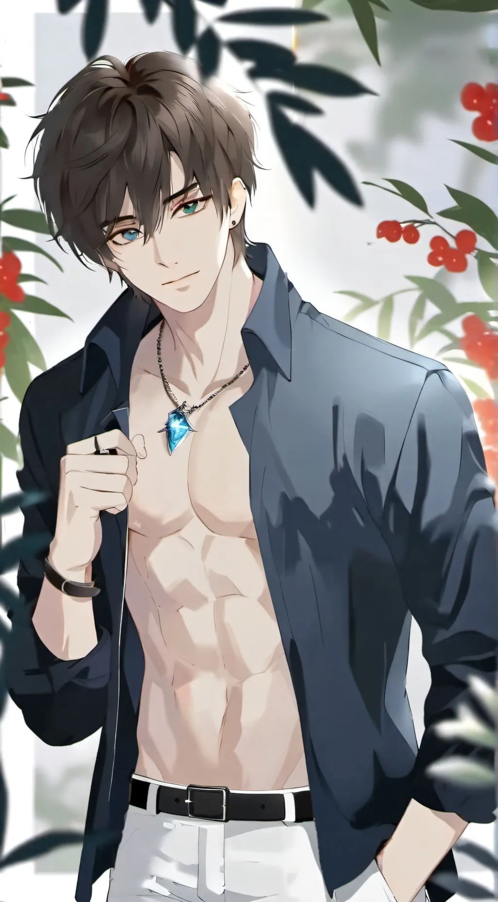 ai character: ashmed background