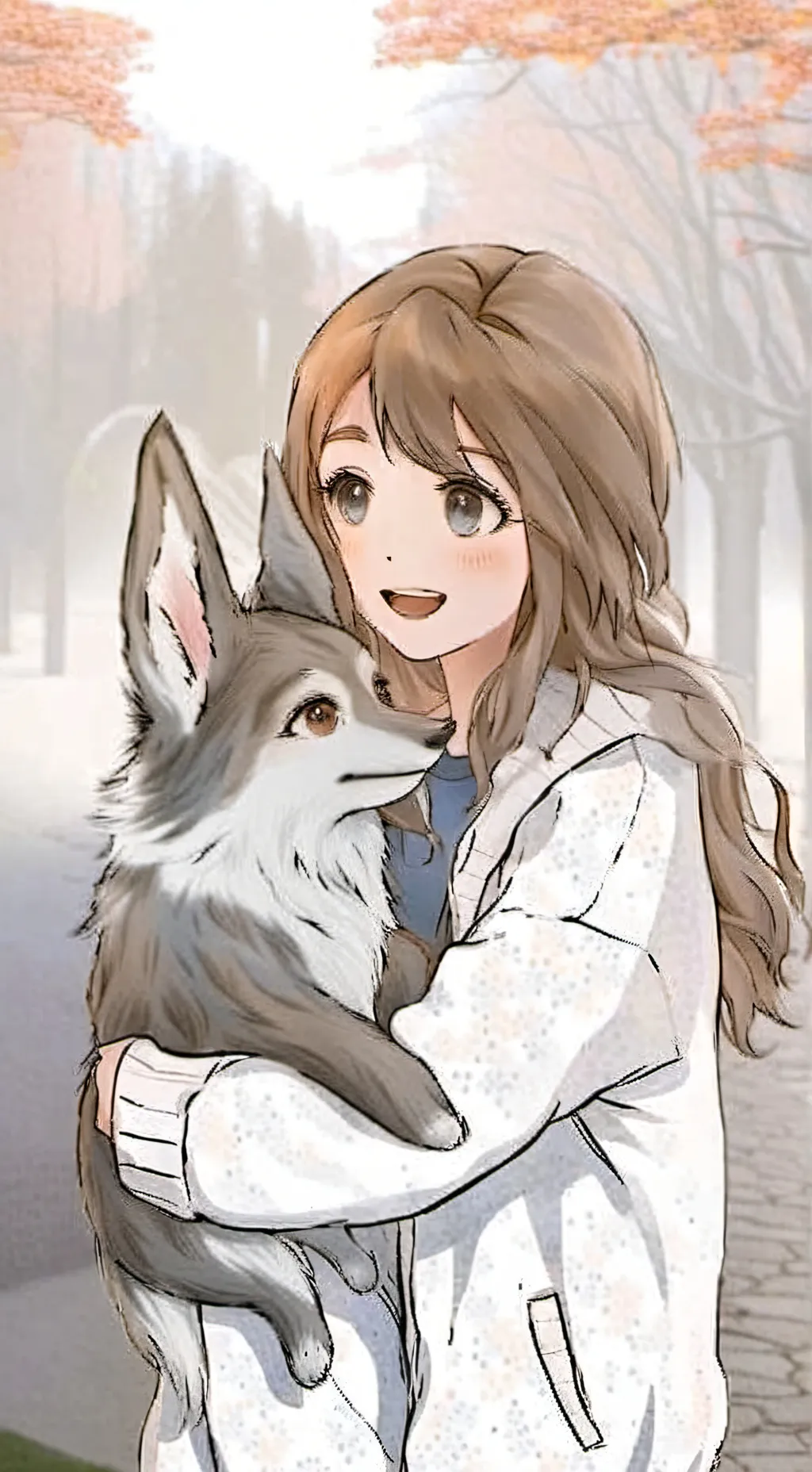 ai character: Lilly background