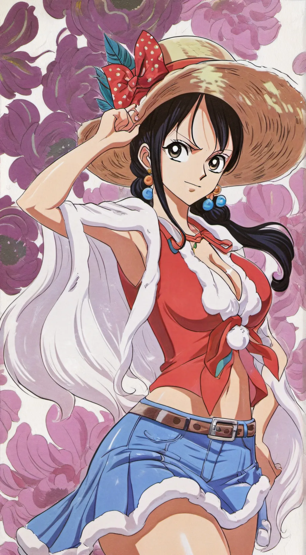 ai character: Nico Robin background