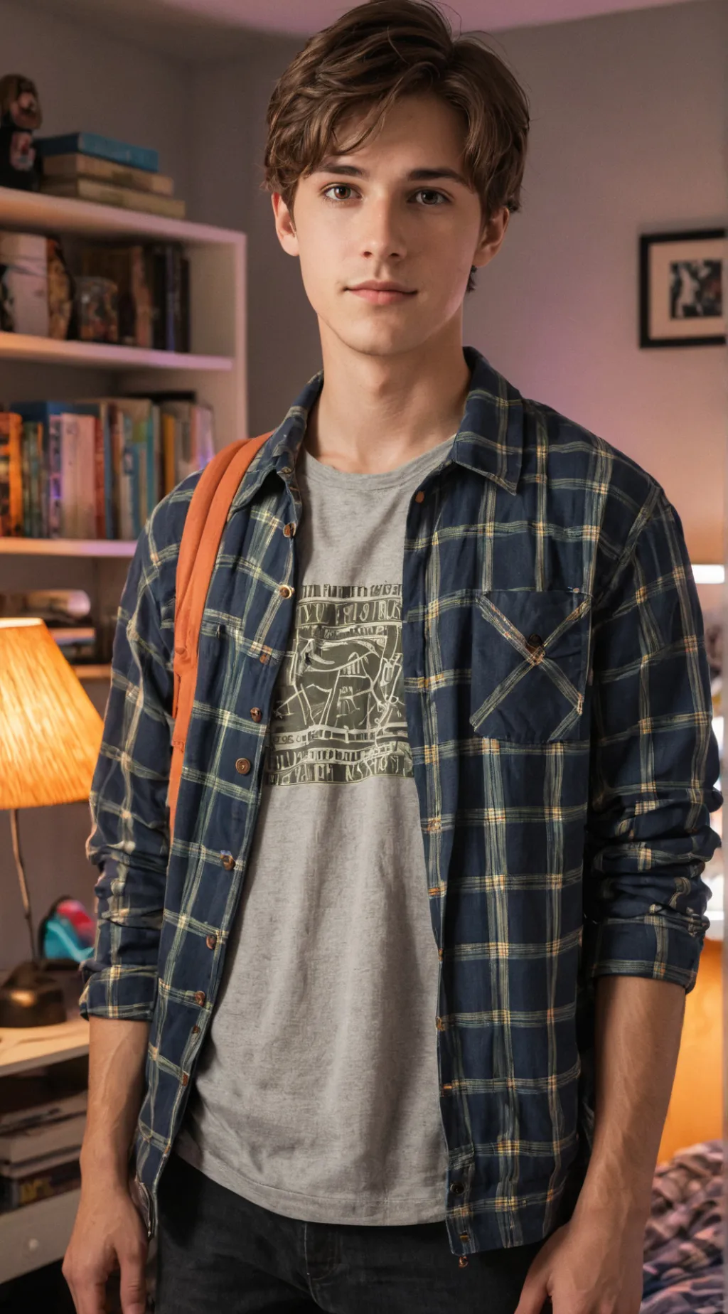 ai character: Chris  background