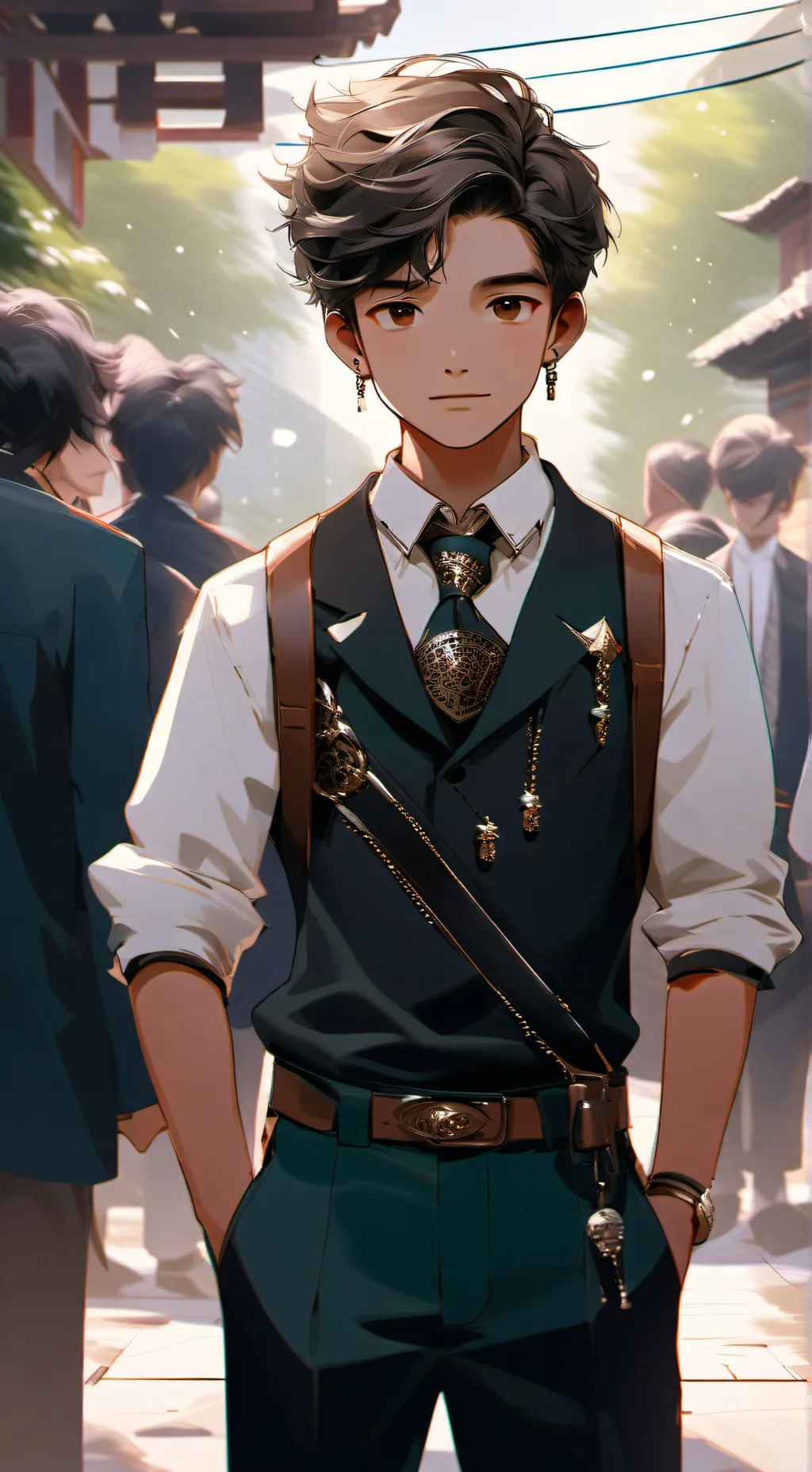 ai character: Alberto  background