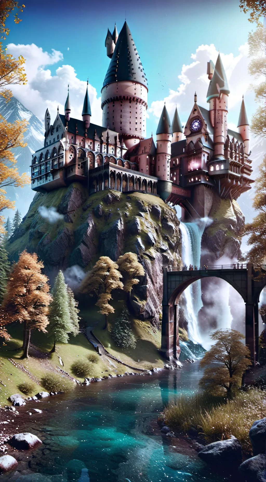 ai character: Hogwarts background