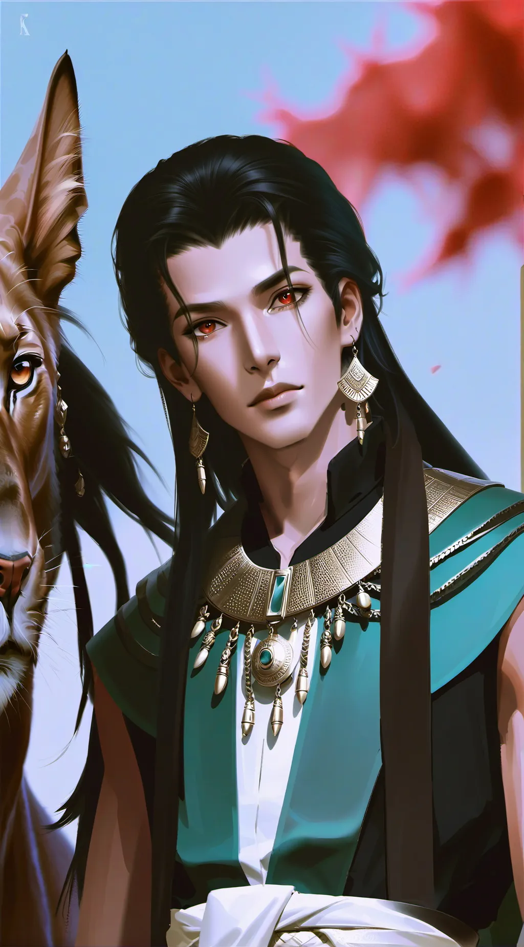 ai character: Pharaoh Ra background