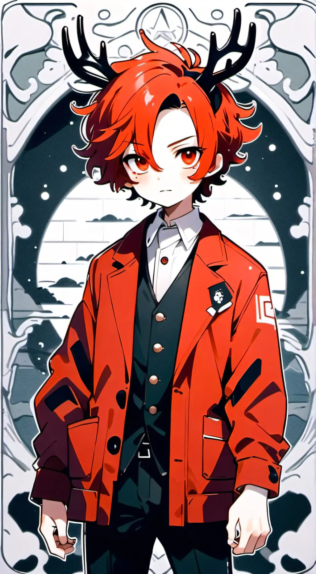 ai character: ❤️HH❤️ background