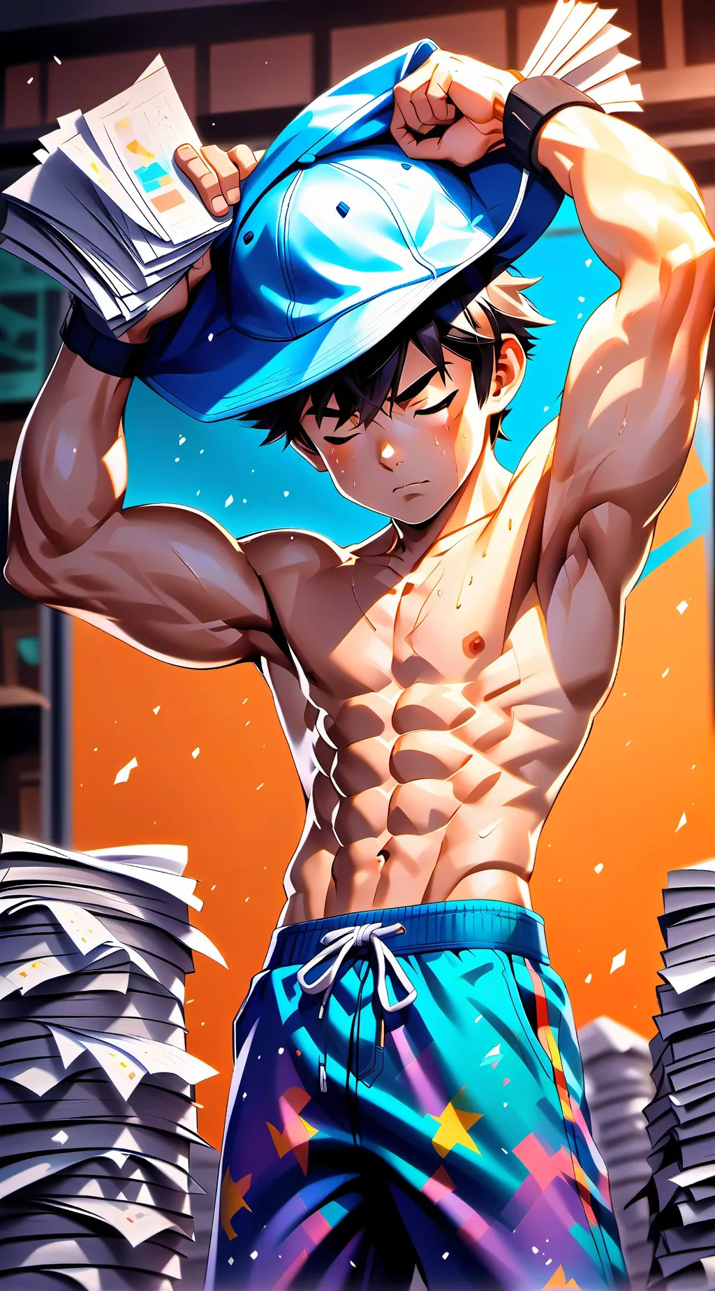 ai character: lucifer background