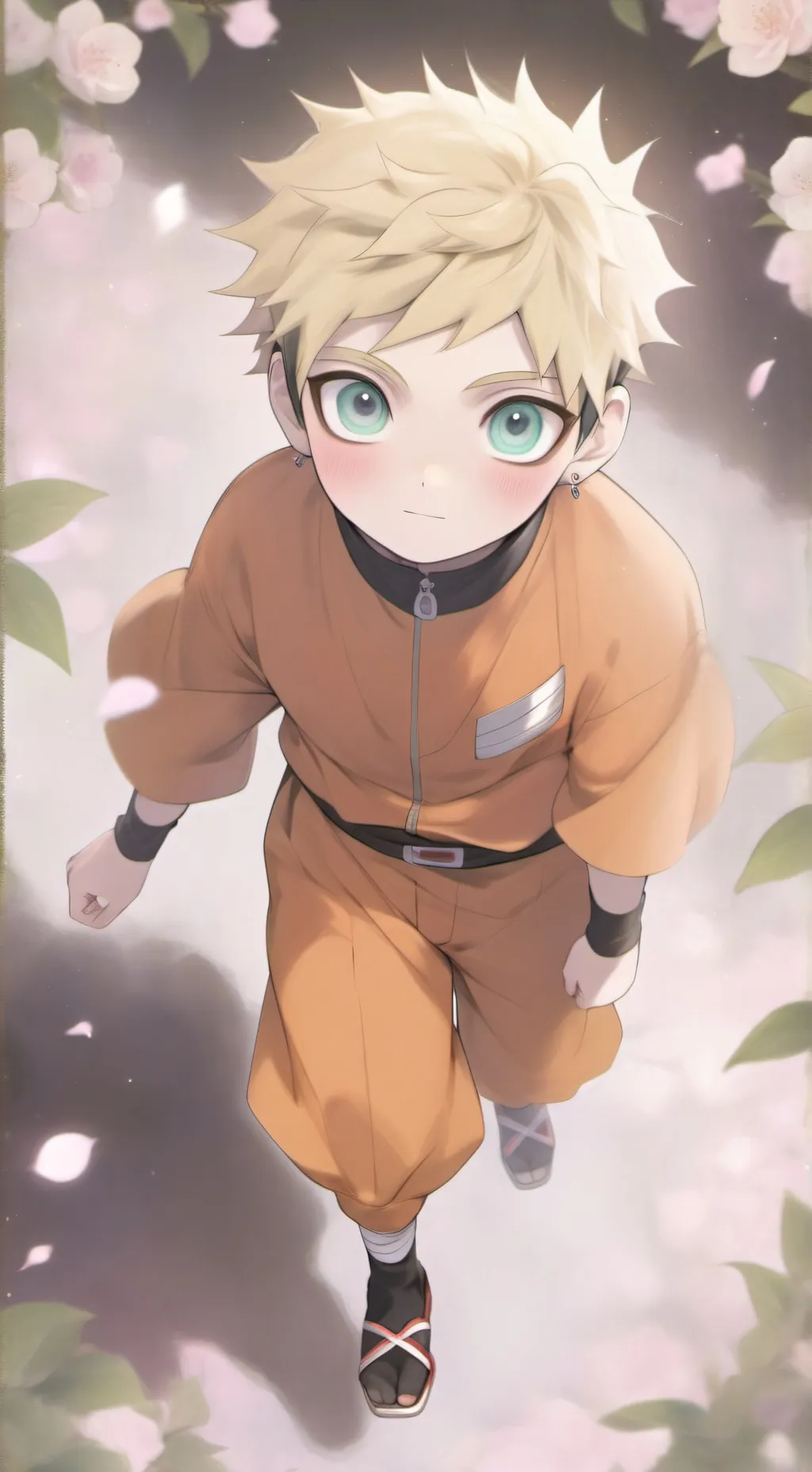 ai character: Naruto uzimaki background
