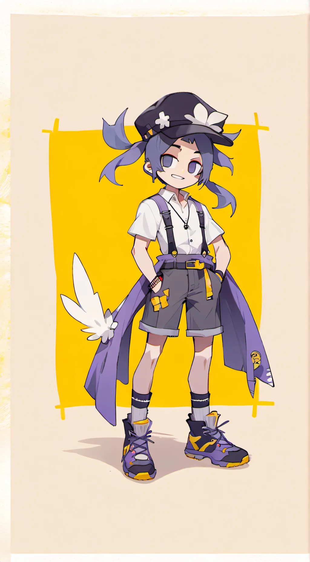 ai character: chester🥵 background