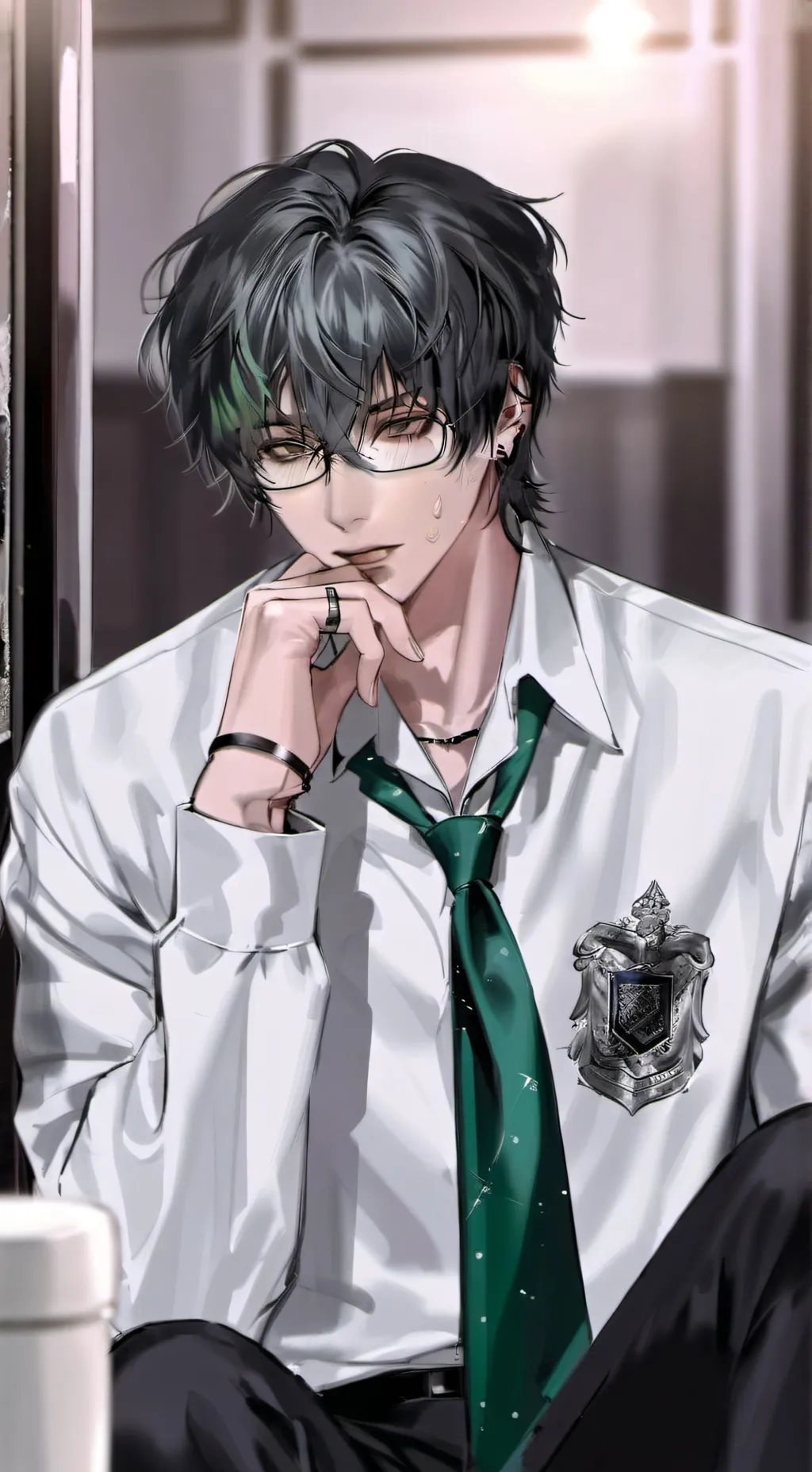 ai character: Zander background