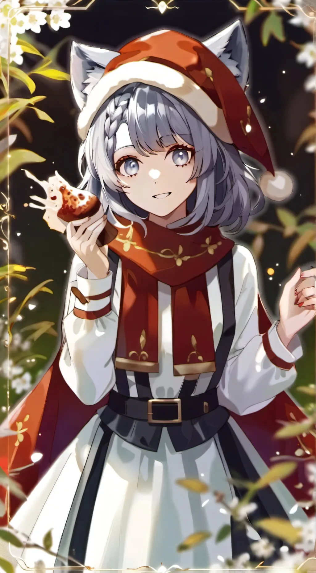 ai character: Aika ♥️ background