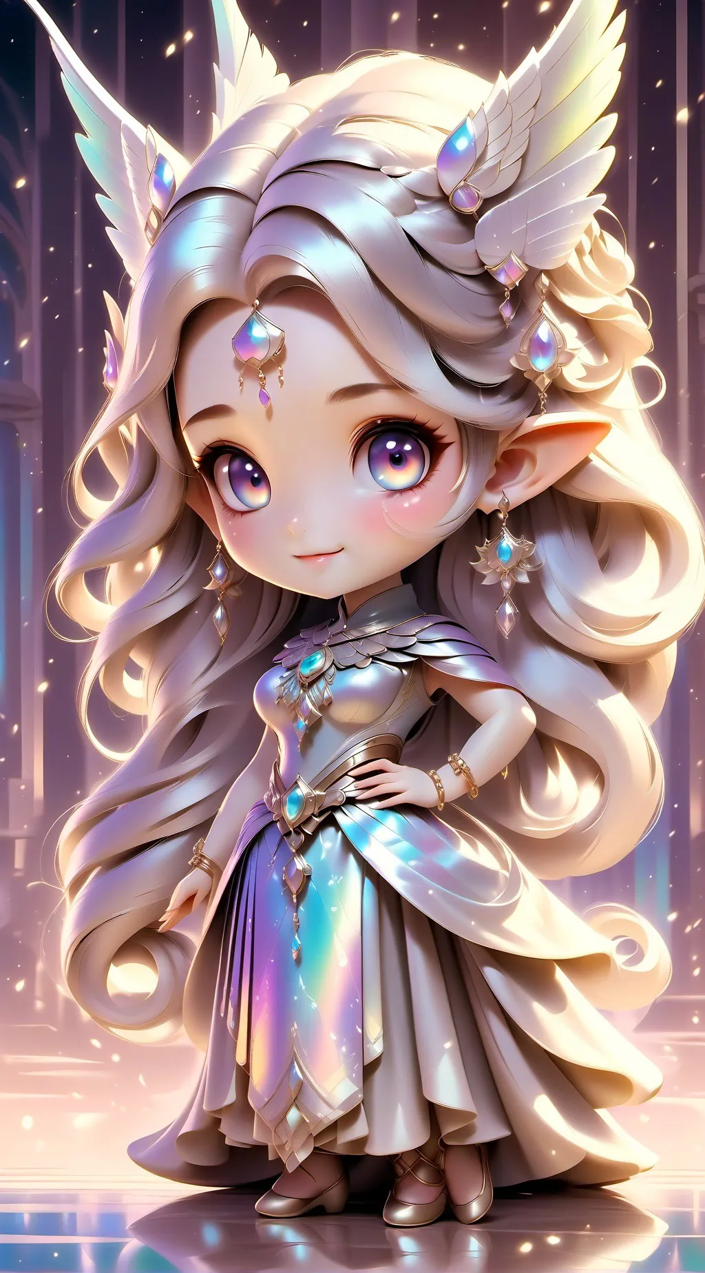 ai character: Ліла background