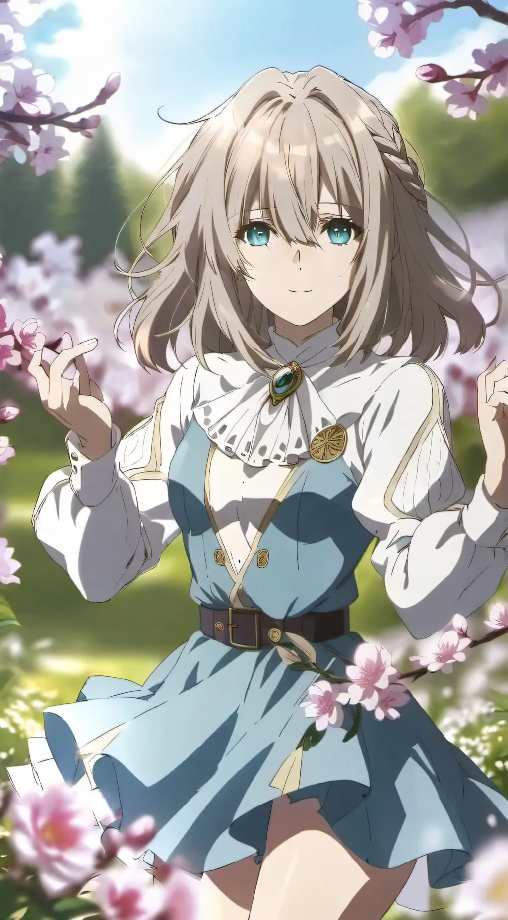 ai character: Мию background