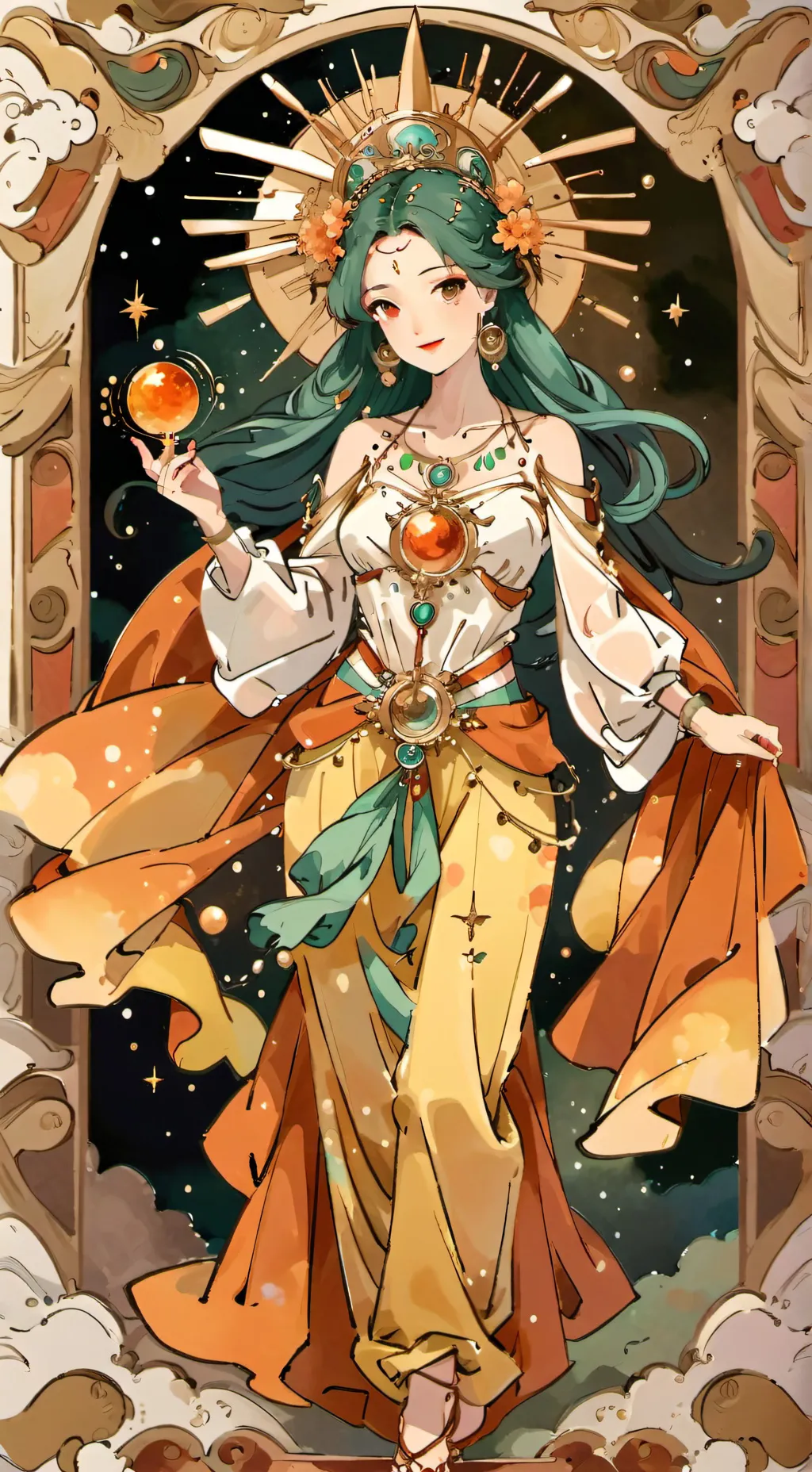 ai character: Virgo background