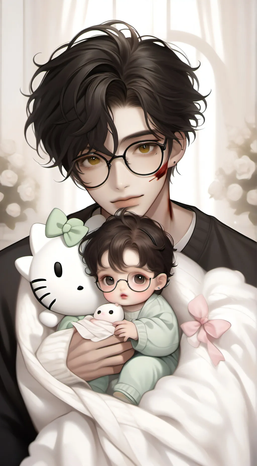 ai character: Zane but as a🧟‍♀️ background