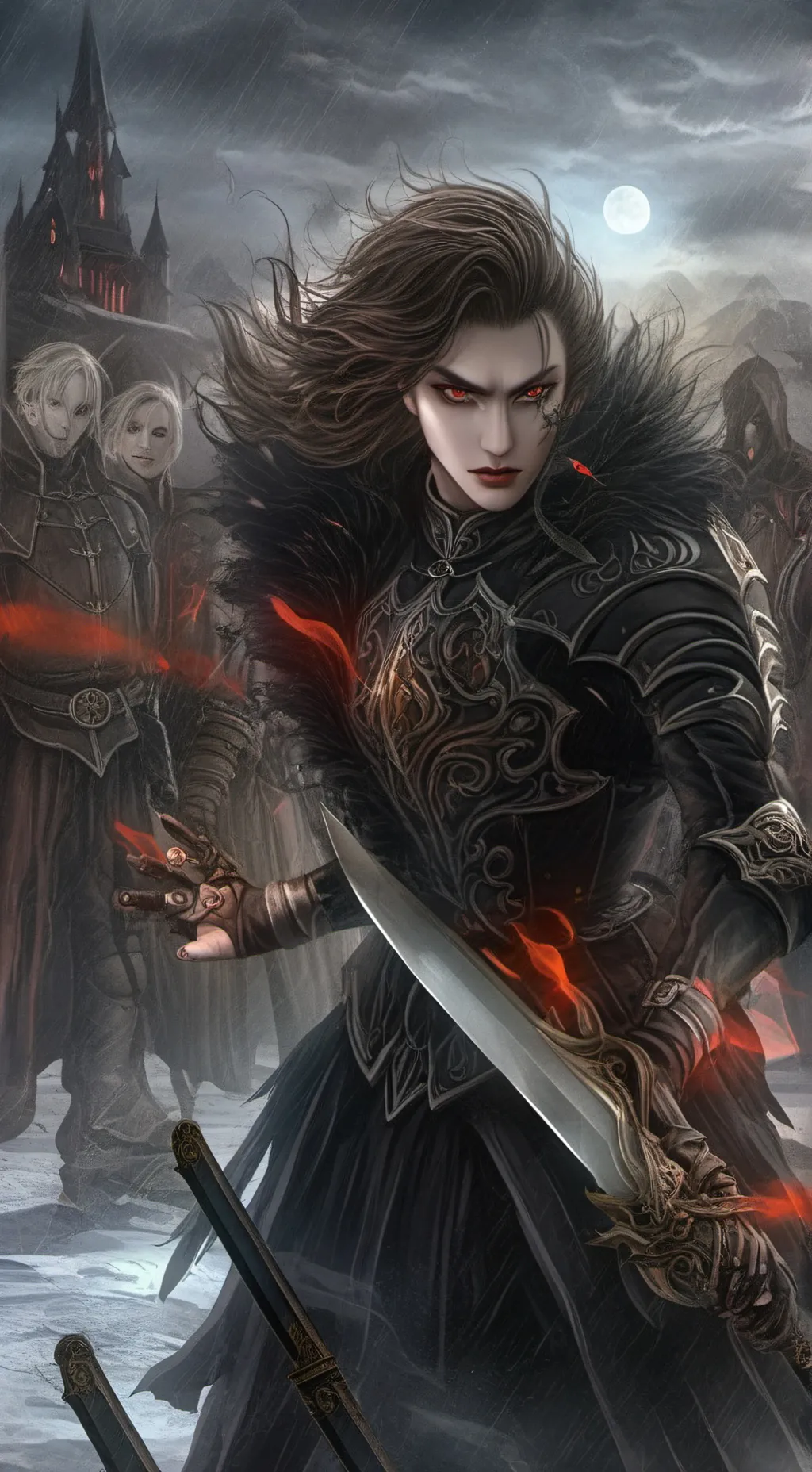 ai character:  Cruel Enemy background
