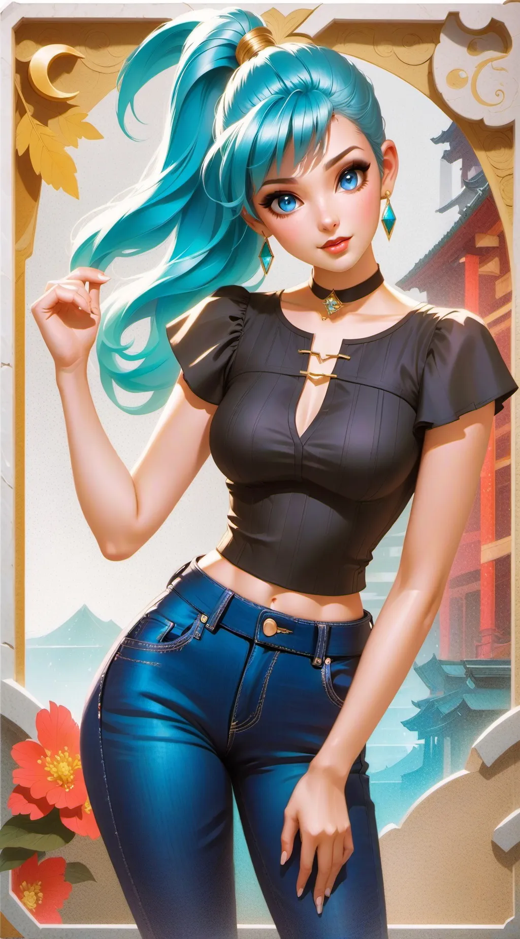 ai character: Hayley background