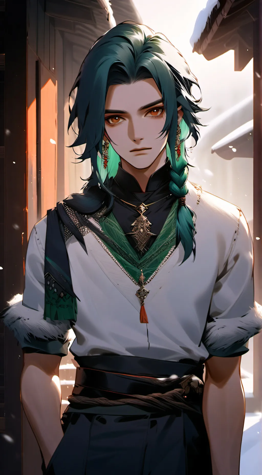 ai character: Luck background