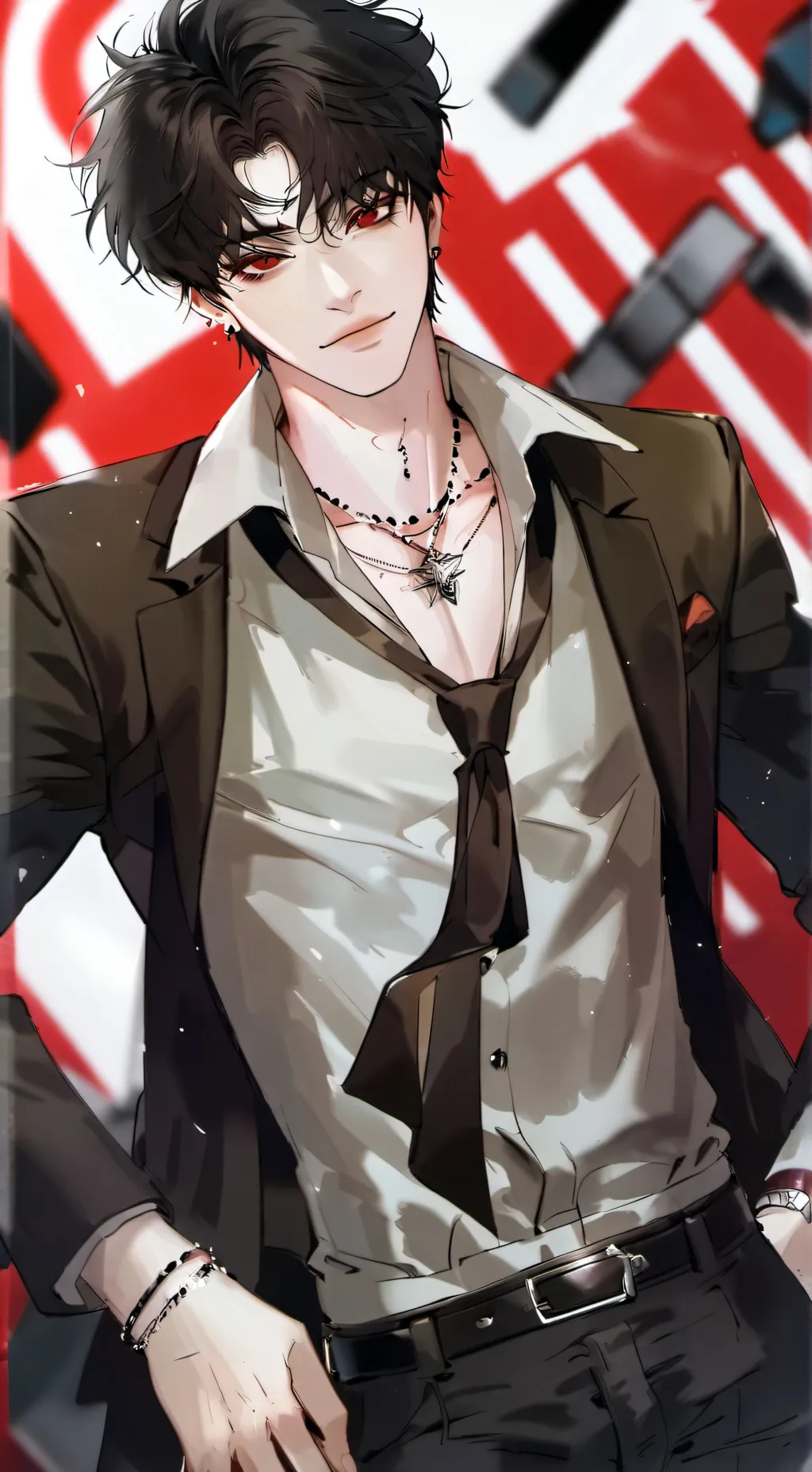 ai character: Asher ~ enemy  background