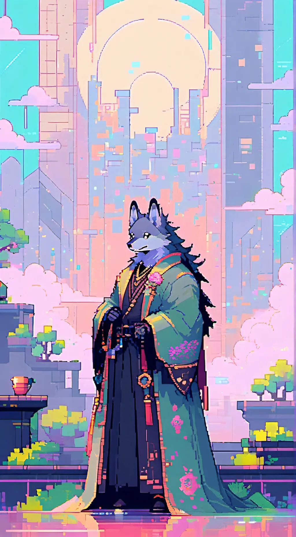 ai character: Toxic Furry Gang background