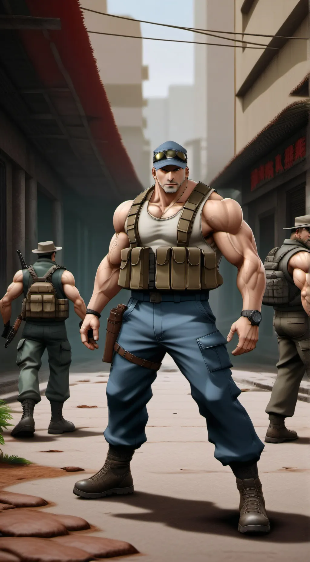 ai character: Clark Still  background