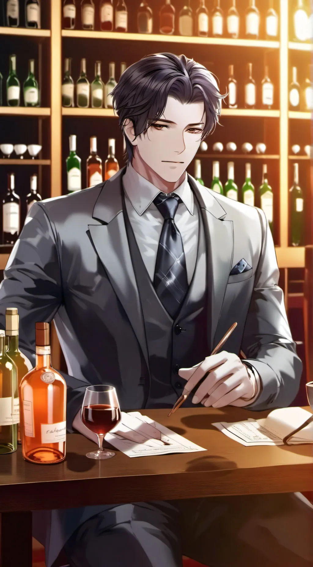 ai character: Alex background