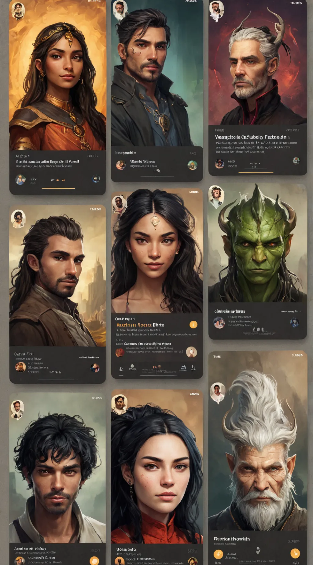 ai character: Humble background