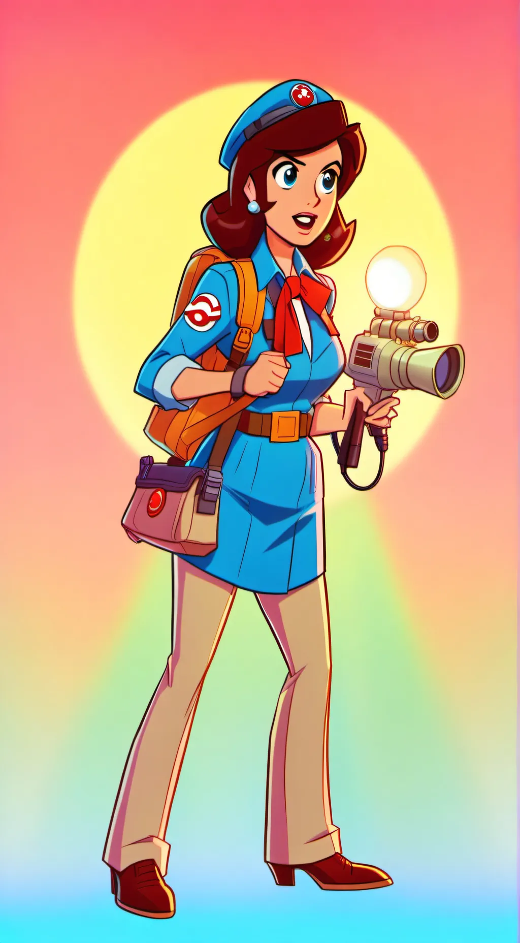 ai character: Jessica Ray  background