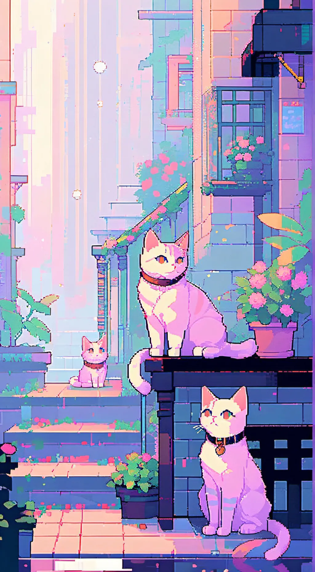 ai character: cat background