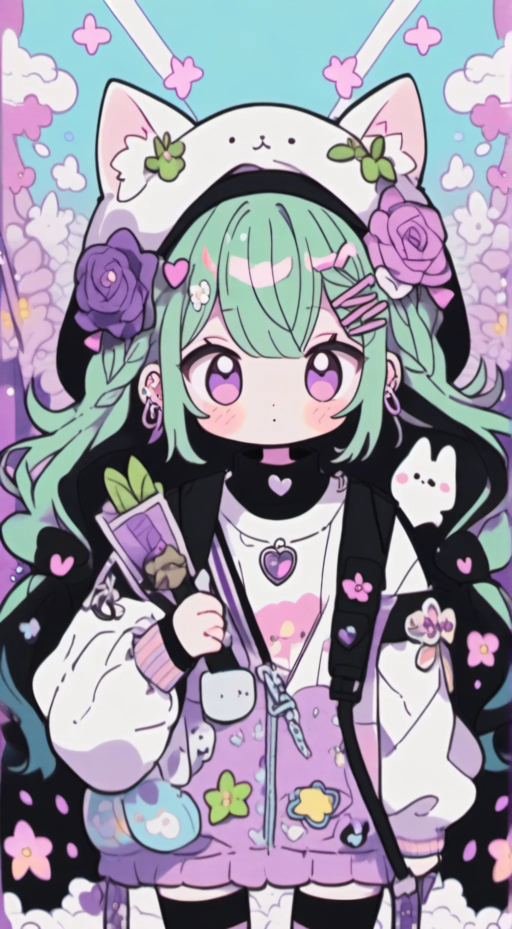 ai character: Idkkk background
